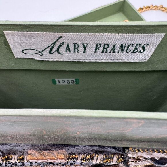 Mary Frances Bag Womens Beaded Music Instruments Shoulder Crossbody Chain Purse - Picture 12 of 13